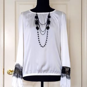 NWOT. Multiple Strands/Shapes/Materials Chained Necklace.